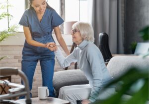 Carer in home